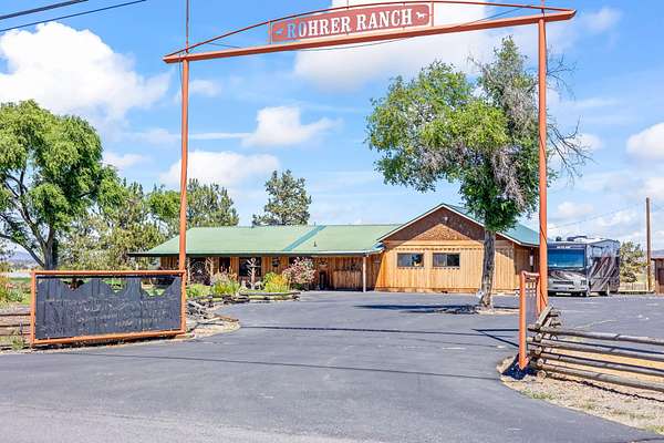 74 Acres of Recreational Land with Home for Sale in Powell Butte, Oregon
