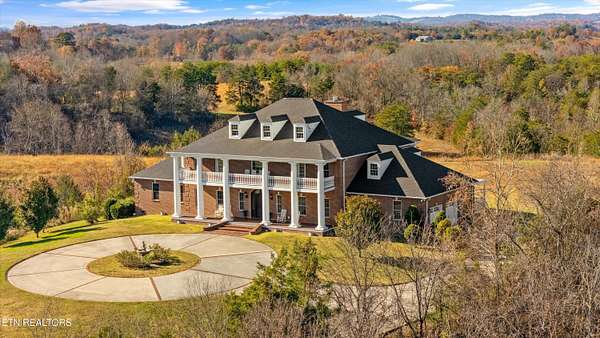 54 Acres of Land with Home for Sale in Sevierville, Tennessee