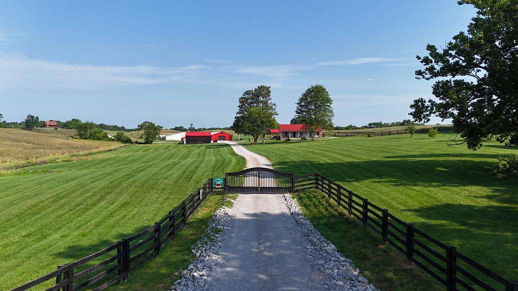 203 Acres of Land with Home for Sale in Cynthiana, Kentucky