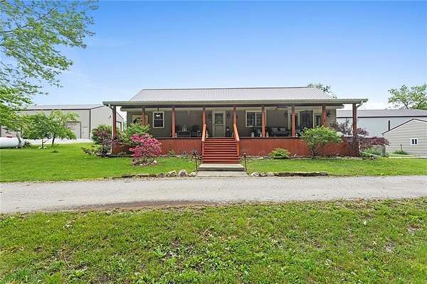 5 Acres of Residential Land with Home for Sale in Polo, Missouri