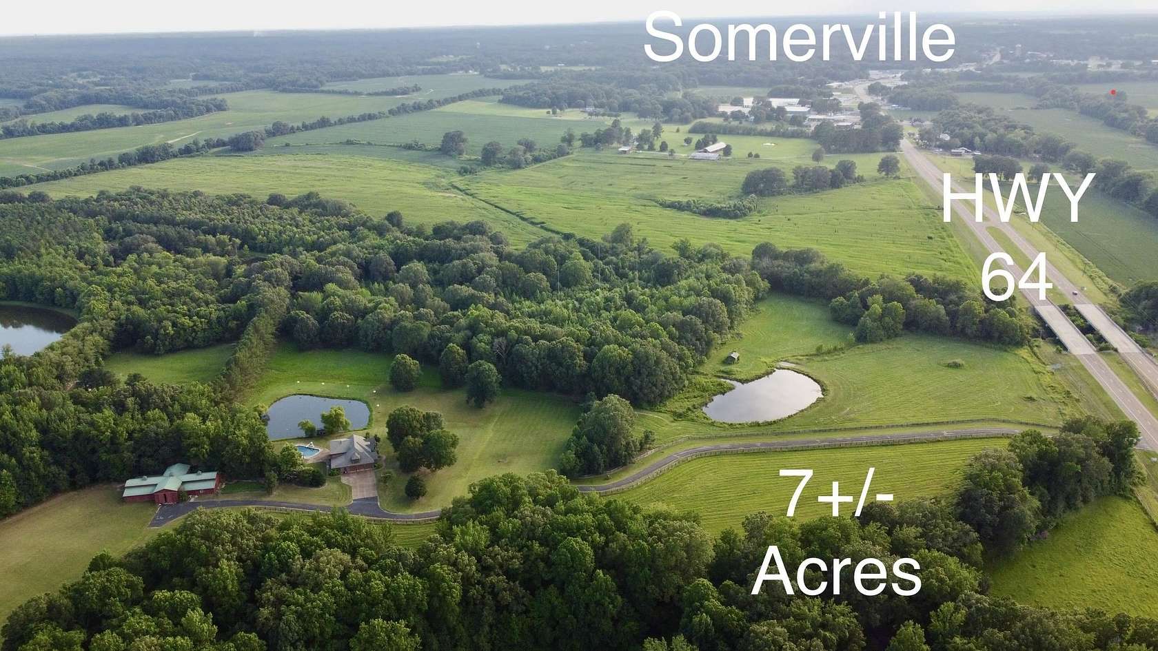 7 Acres of Residential Land for Sale in Somerville, Tennessee