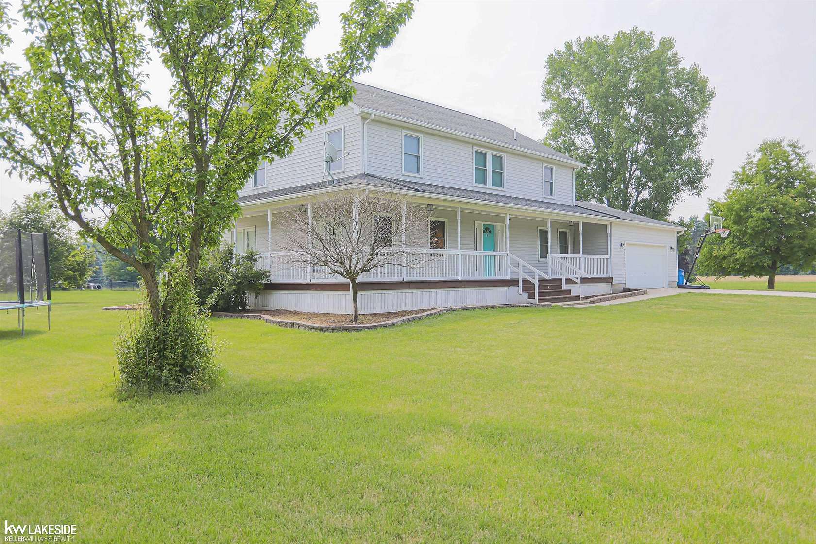 2 Acres of Residential Land with Home for Sale in Columbus, Michigan