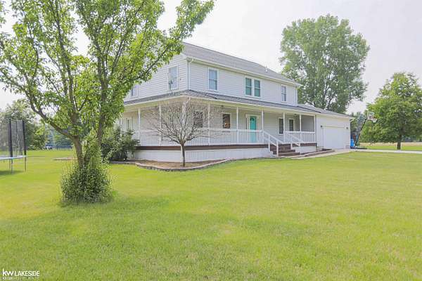 2 Acres of Residential Land with Home for Sale in Columbus, Michigan