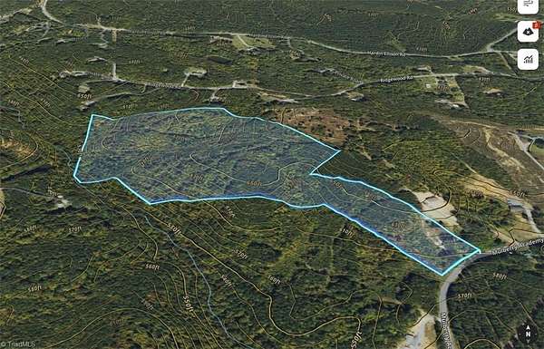 33.5 Acres of Recreational Land for Sale in Franklinville, North Carolina