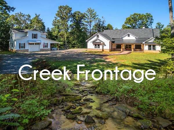 5.4 Acres of Residential Land with Home for Sale in Morganton, Georgia