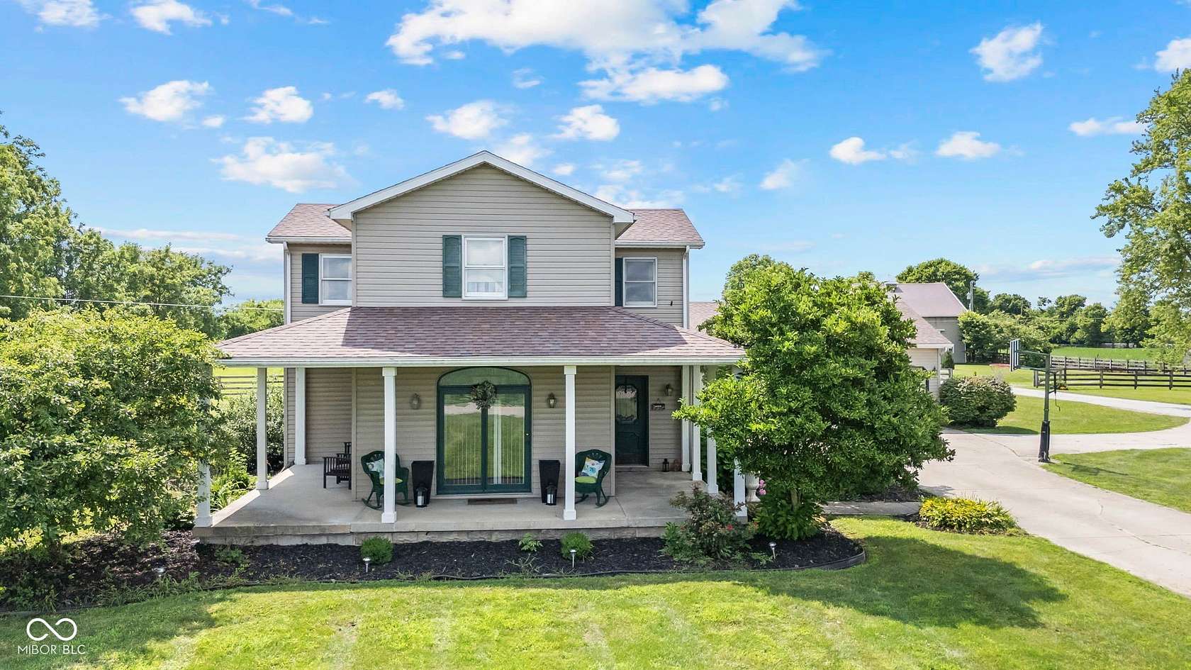 35.5 Acres of Agricultural Land with Home for Sale in Anderson, Indiana