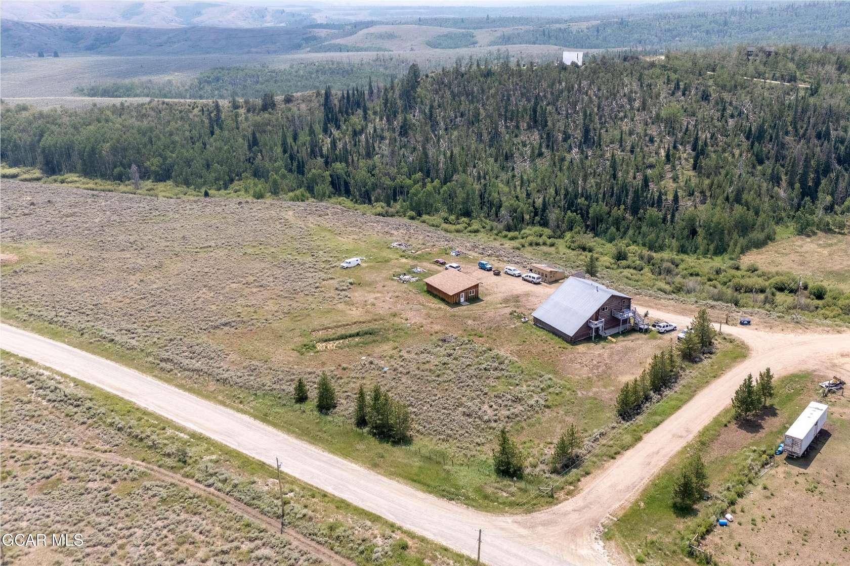 13 Acres of Land with Home for Sale in Parshall, Colorado