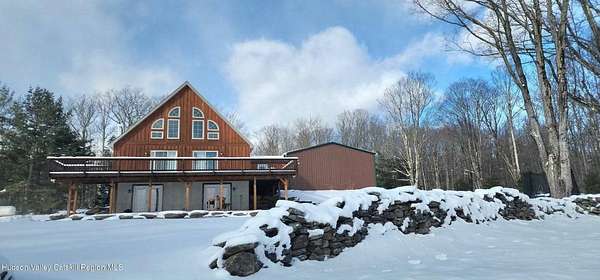 9 Acres of Land with Home for Sale in Ashland, New York