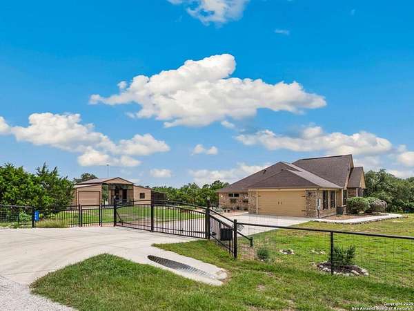 3 Acres of Residential Land with Home for Sale in Spring Branch, Texas