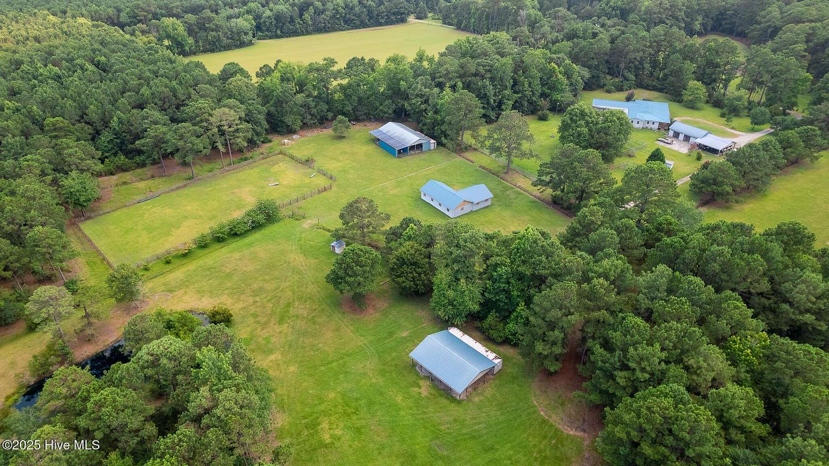 20.4 Acres of Land with Home for Sale in Swansboro, North Carolina