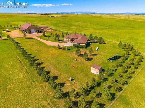 35 Acres of Land with Home for Sale in Elbert, Colorado