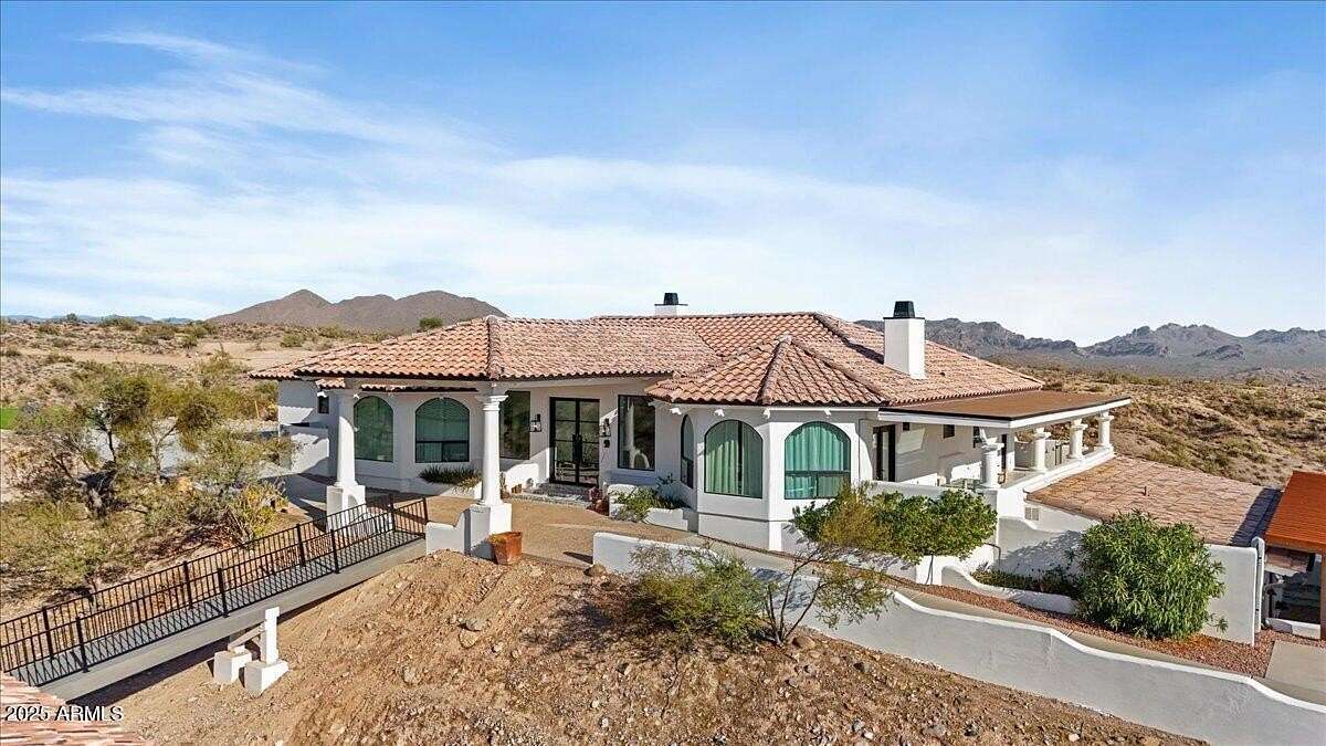 30.3 Acres of Recreational Land with Home for Sale in Fort McDowell, Arizona