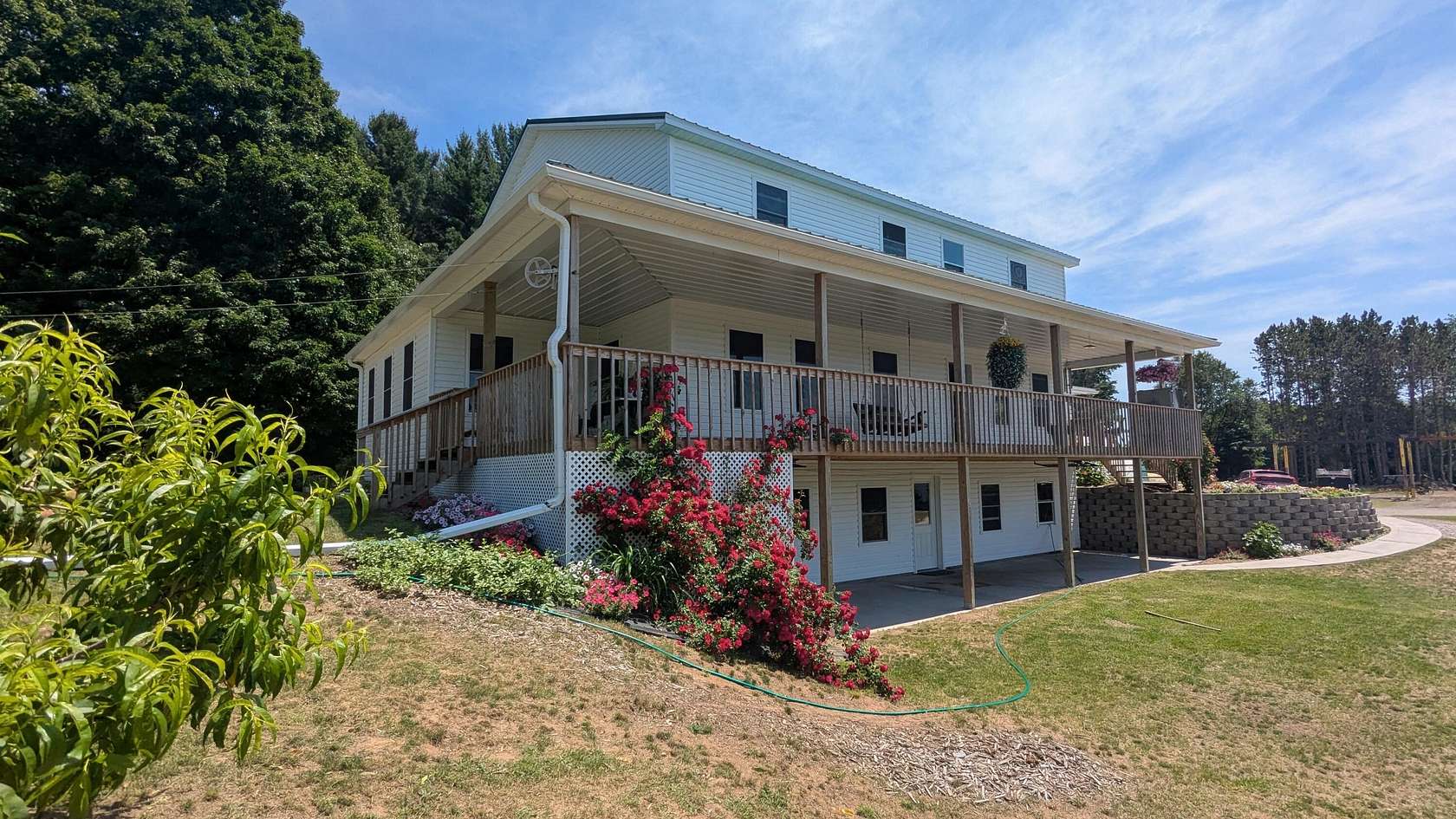 22 Acres of Agricultural Land with Home for Sale in Bear Lake, Michigan