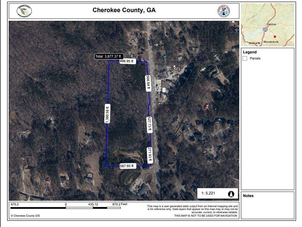 17 Acres of Mixed-Use Land for Sale in Woodstock, Georgia