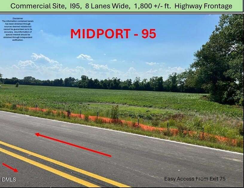 31.1 Acres of Commercial Land for Sale in Dunn, North Carolina