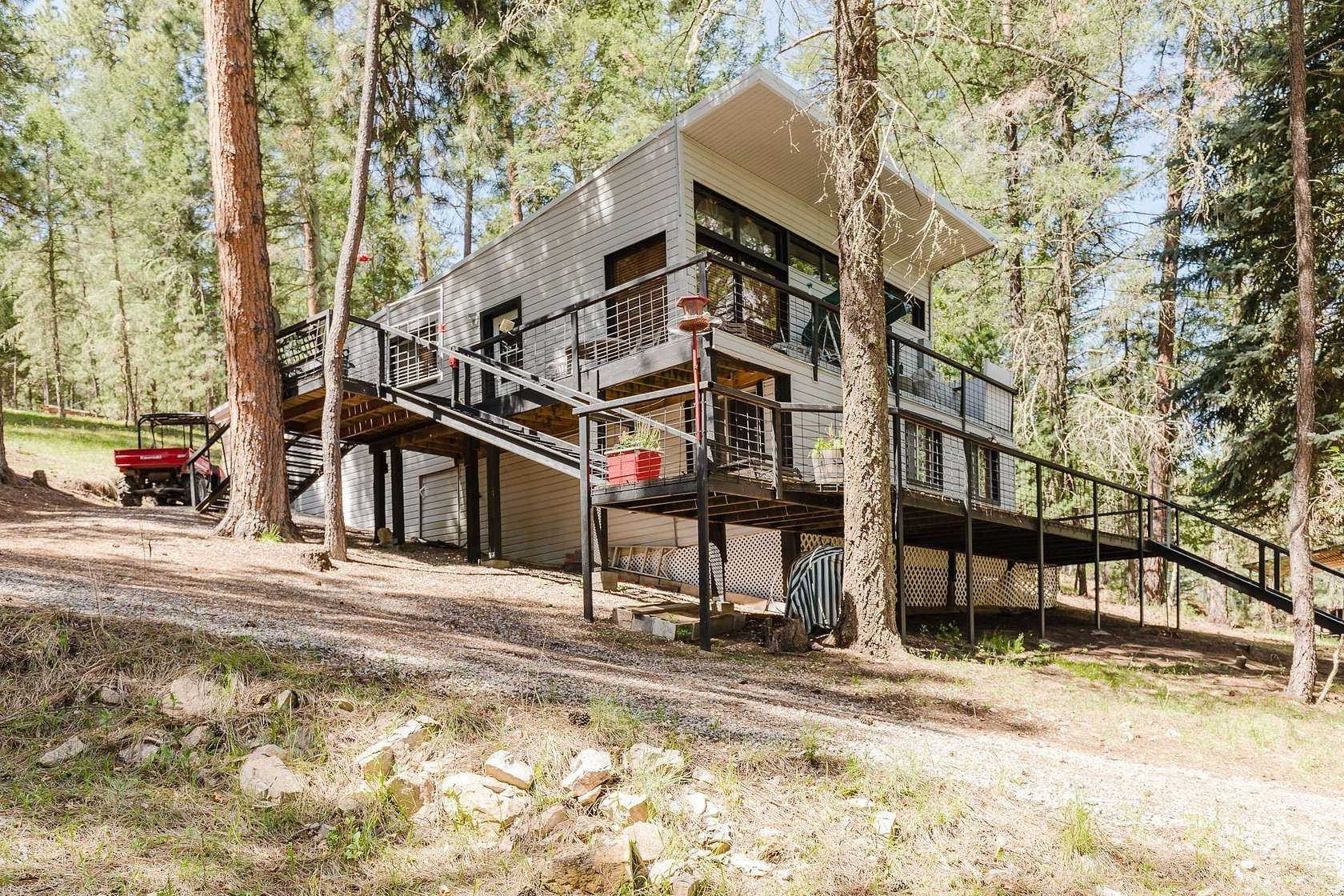 3.42 Acres of Land with Home for Sale in Mayhill, New Mexico