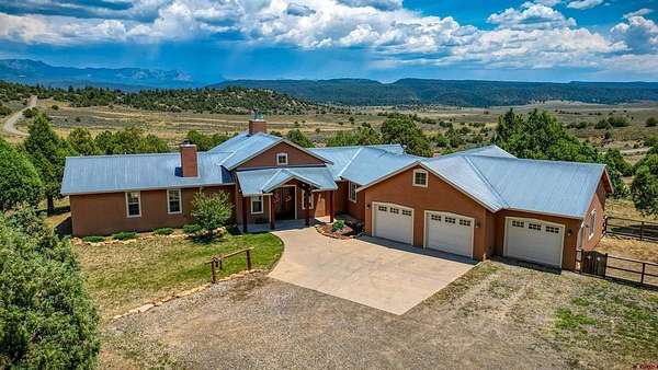 35.5 Acres of Land with Home for Sale in Pagosa Springs, Colorado