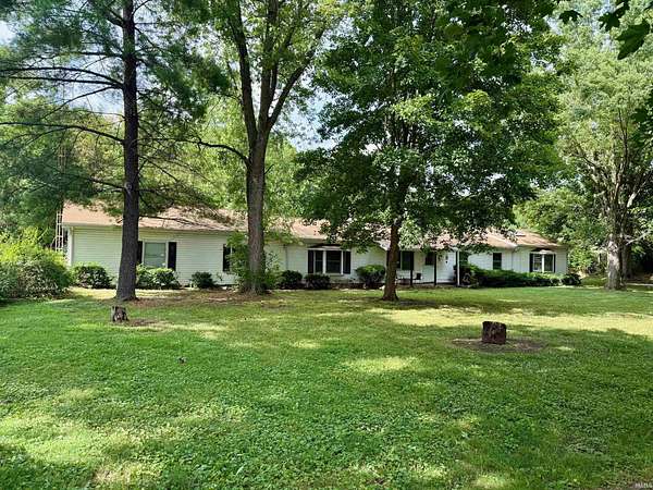 3.17 Acres of Residential Land with Home for Auction in Huntington, Indiana