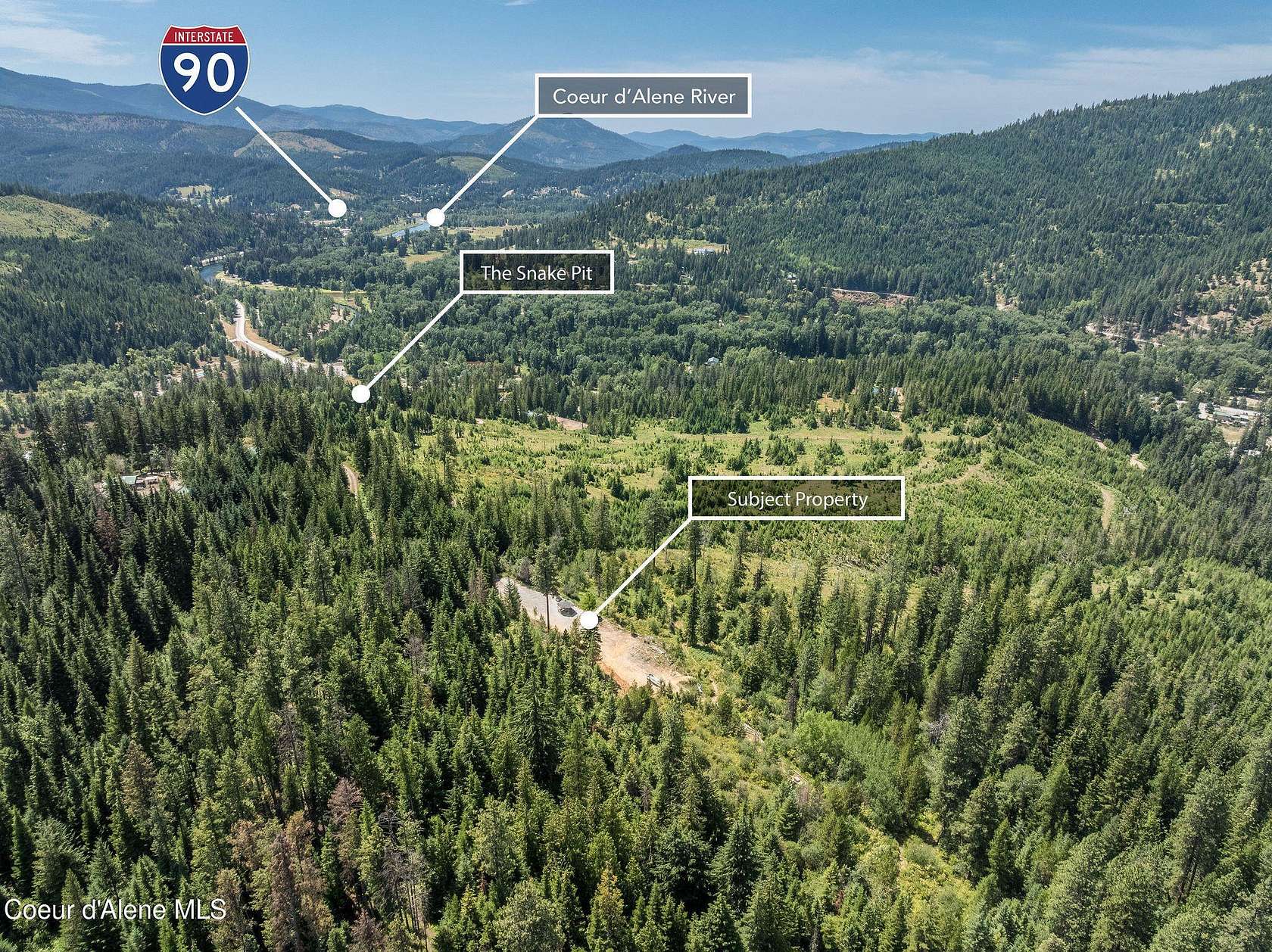 9.9 Acres of Land for Sale in Kingston, Idaho