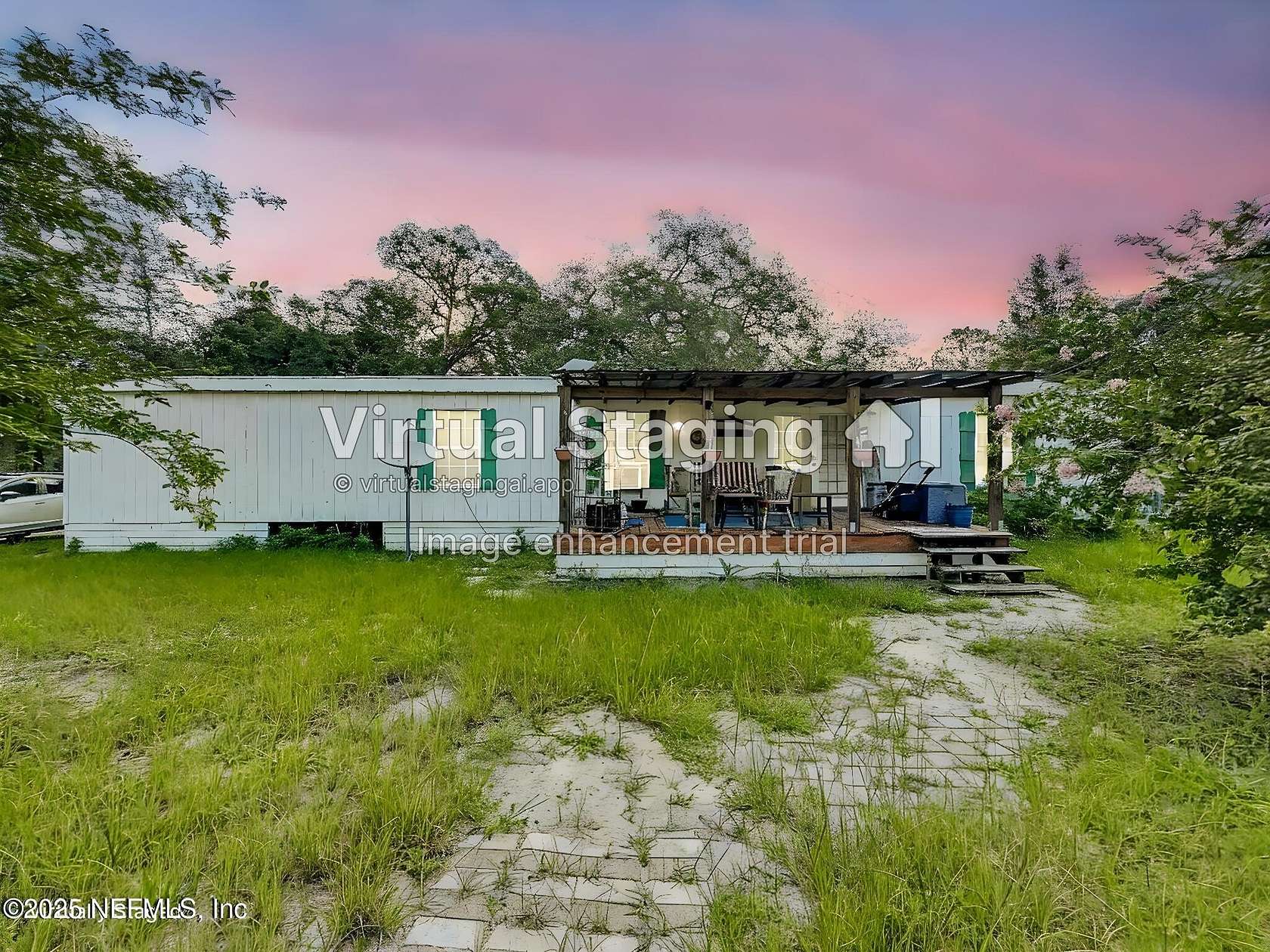 5.13 Acres of Land with Home for Sale in Keystone Heights, Florida