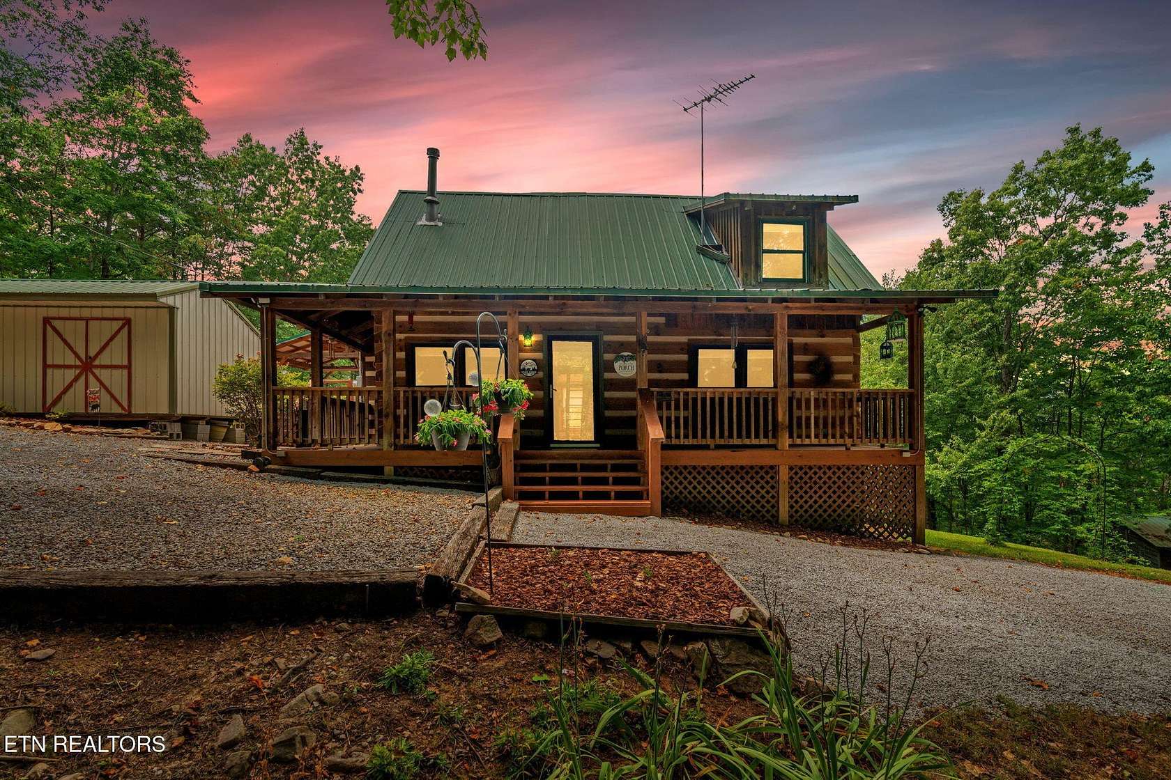 10 Acres of Residential Land with Home for Sale in Maryville, Tennessee