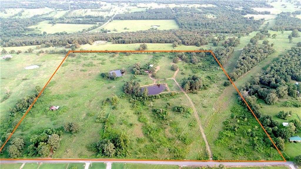 40 Acres of Agricultural Land with Home for Sale in Ozark, Arkansas