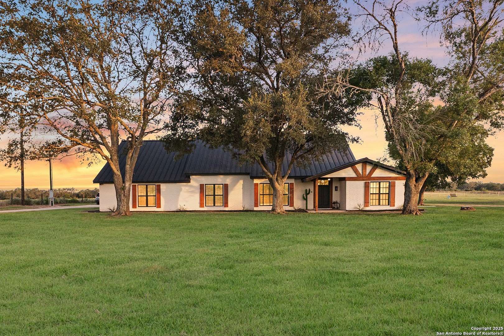 35 Acres of Agricultural Land with Home for Sale in Seguin, Texas