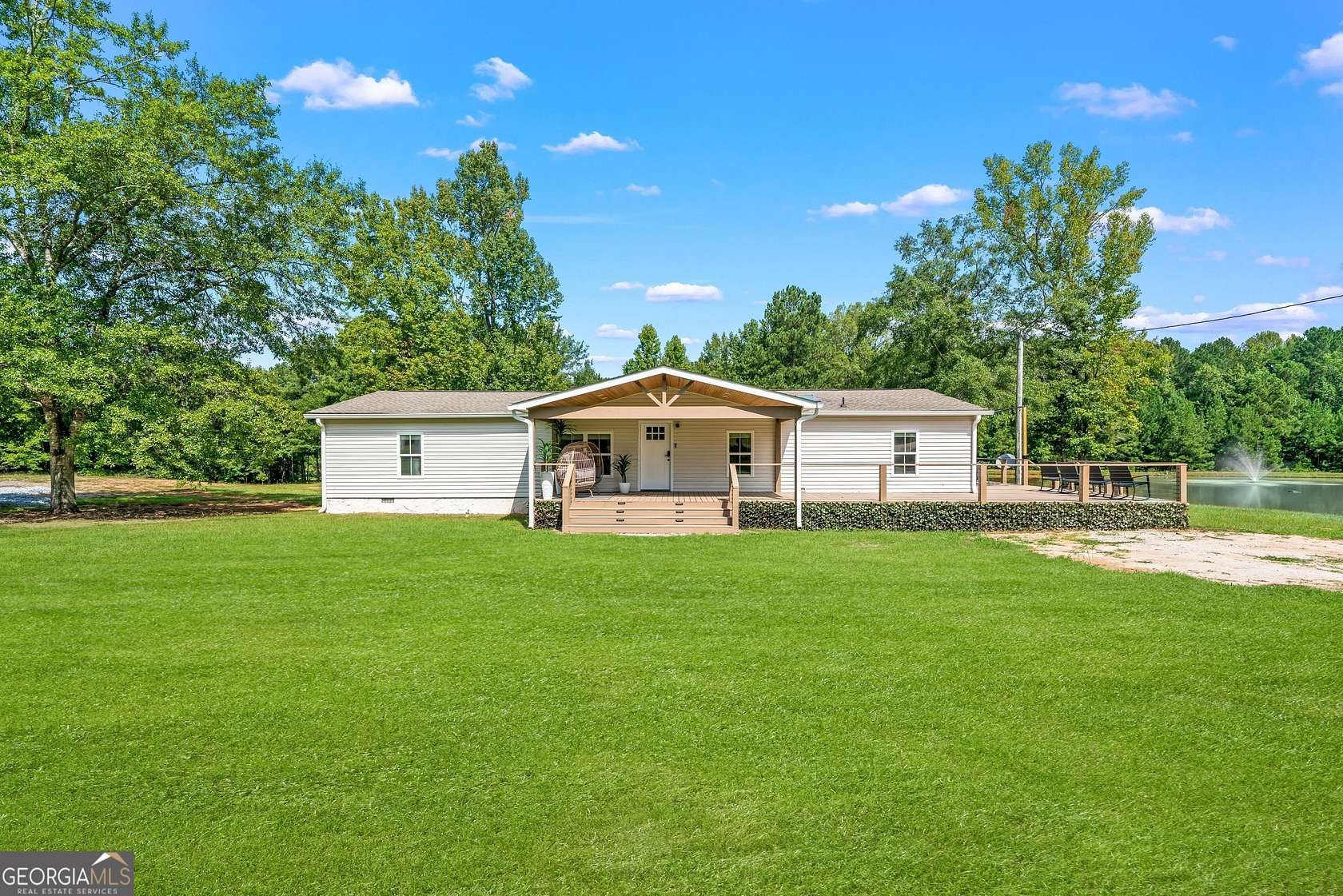 30.4 Acres of Recreational Land with Home for Sale in LaGrange, Georgia