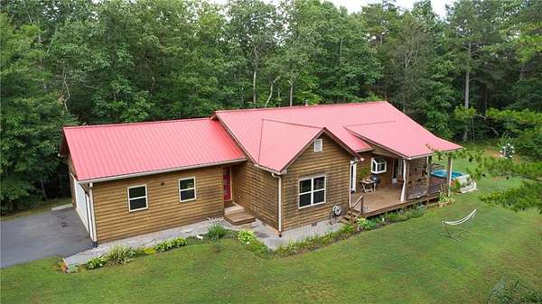 5.4 Acres of Residential Land with Home for Sale in Dahlonega, Georgia