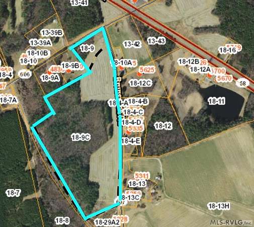 44.6 Acres of Land for Sale in Emporia, Virginia