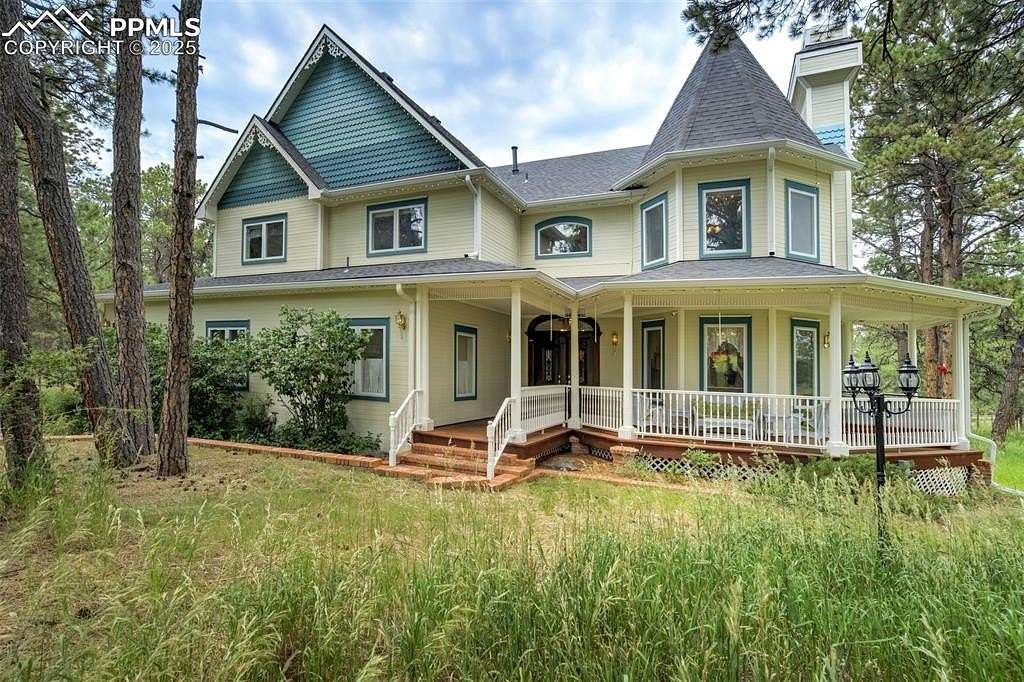 5.59 Acres of Land with Home for Sale in Colorado Springs, Colorado