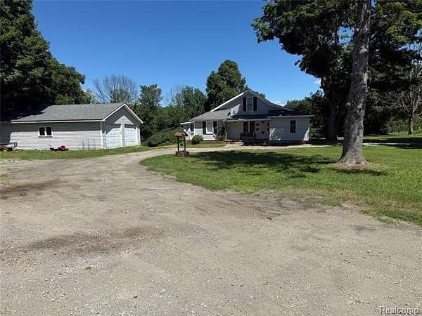 10 Acres of Land with Home for Sale in Lapeer, Michigan