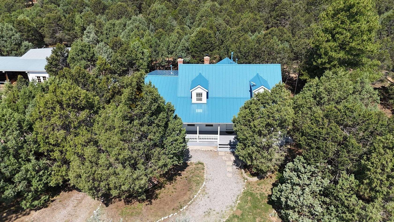 9.38 Acres of Residential Land with Home for Sale in Tijeras, New Mexico