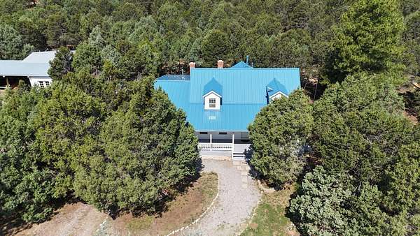 9.38 Acres of Residential Land with Home for Sale in Tijeras, New Mexico