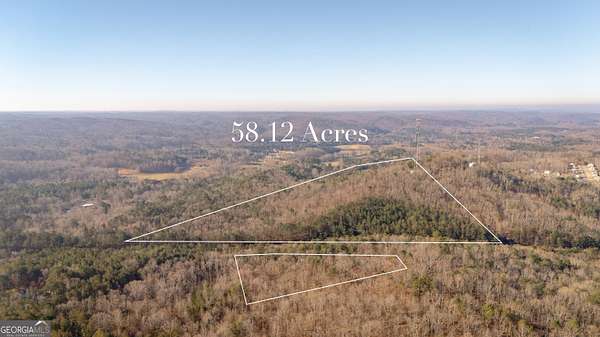 58.1 Acres of Recreational Land for Sale in Rockmart, Georgia