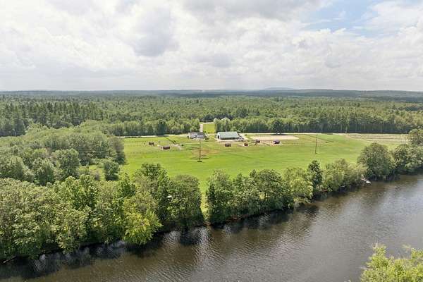 17 Acres of Land with Home for Sale in Hollis Town, Maine