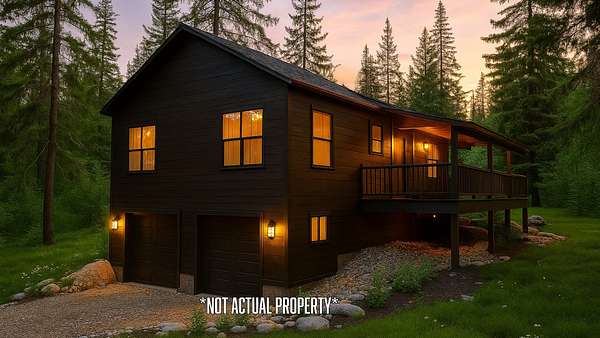 3 Acres of Residential Land with Home for Sale in Trego, Montana