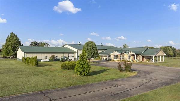 38 Acres of Land with Home for Sale in Clarkson, Kentucky