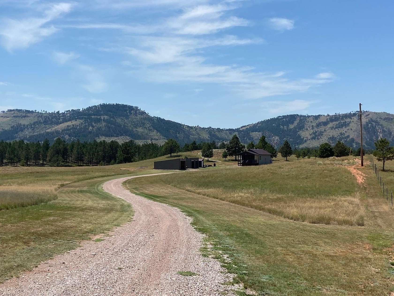 14.2 Acres of Land with Home for Sale in Edgemont, South Dakota