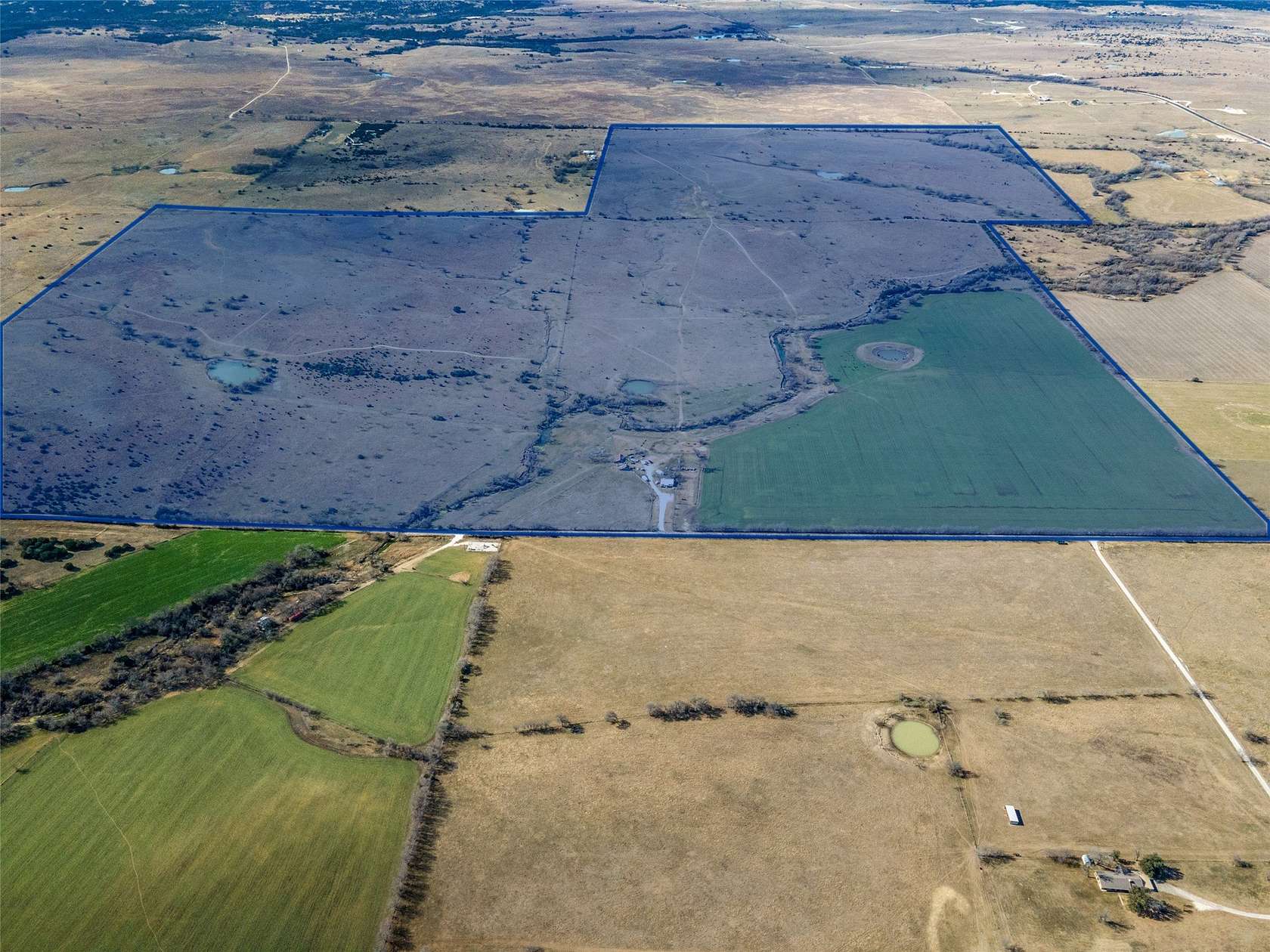 563 Acres of Agricultural & Residential Land for Sale in Cleburne, Texas