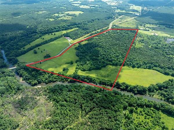 85 Acres of Recreational Land & Farm for Sale in Nashoba, Oklahoma
