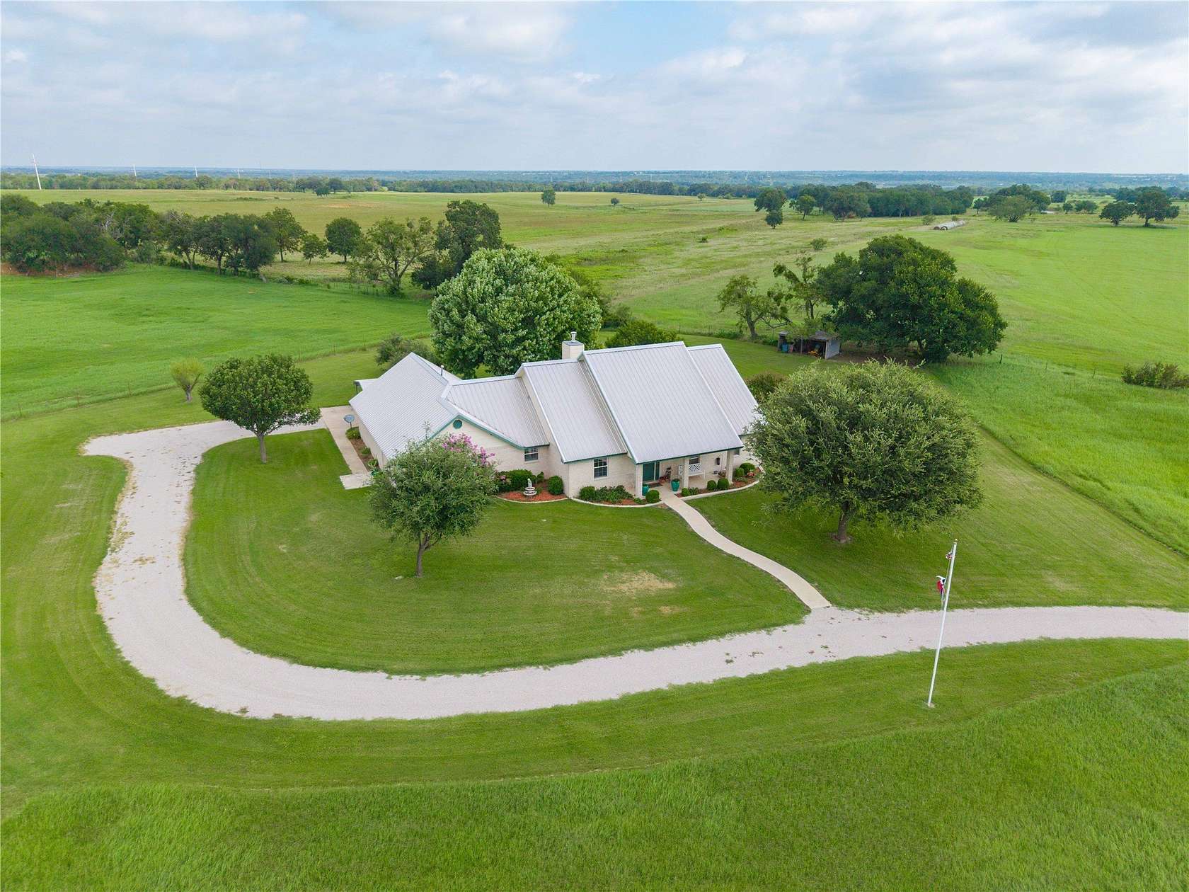 5 Acres of Land with Home for Sale in De Leon, Texas