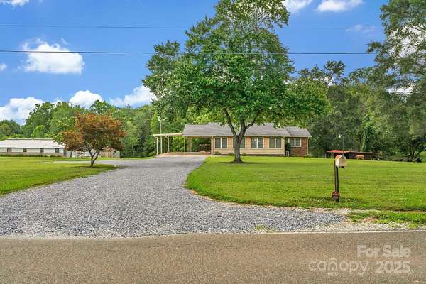 2 Acres of Residential Land with Home for Sale in Shelby, North Carolina