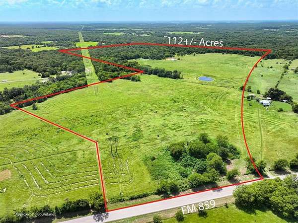 112 Acres of Land for Sale in Edgewood, Texas