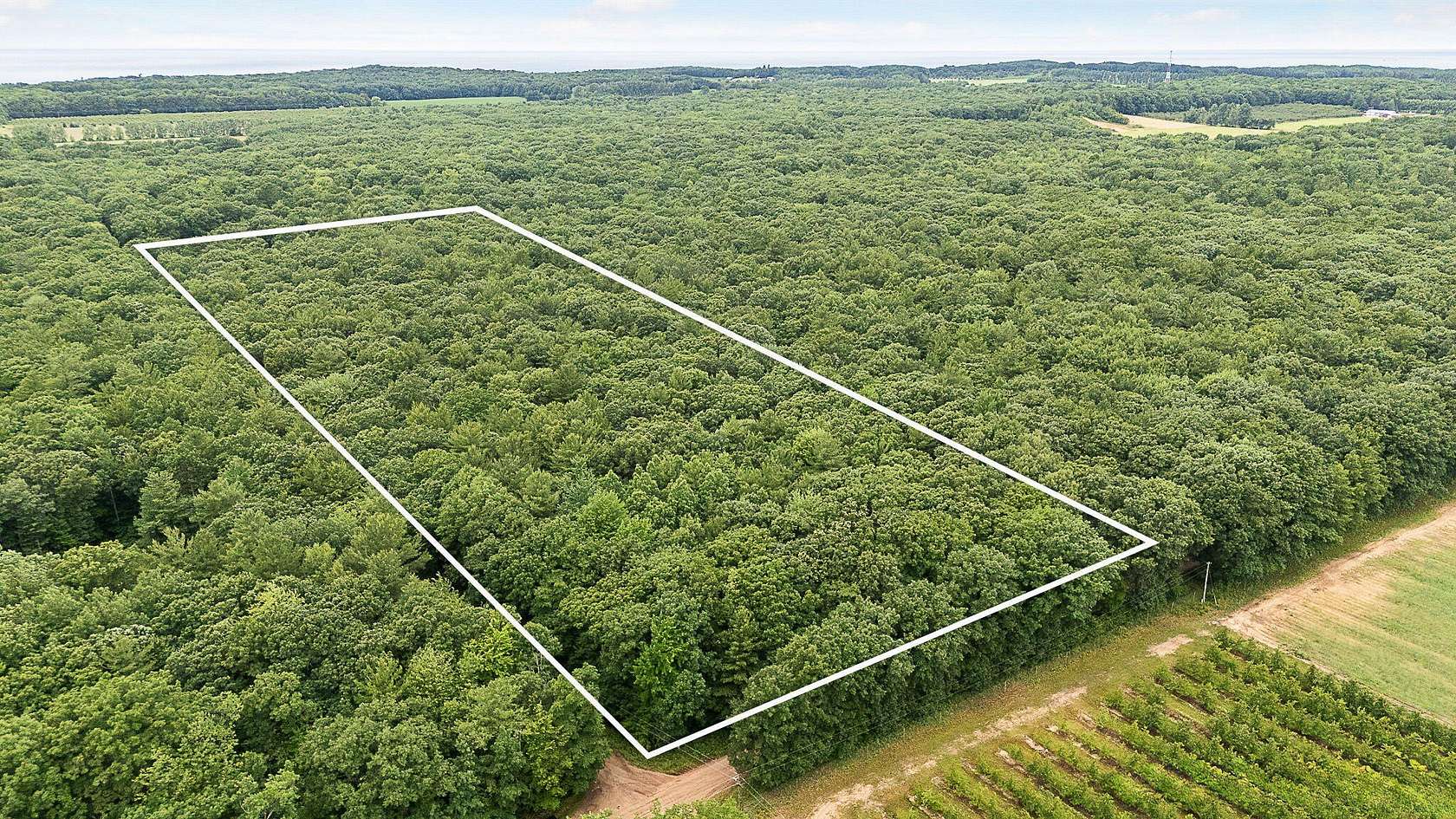 10 Acres of Residential Land for Sale in Shelby, Michigan