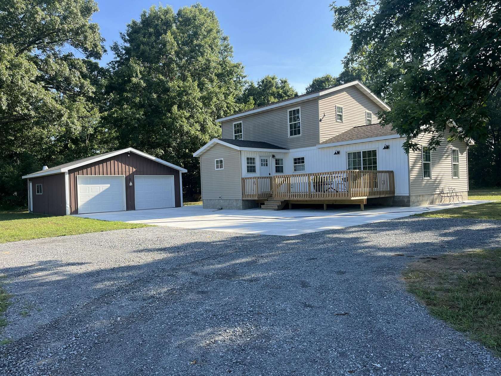 2.5 Acres of Residential Land with Home for Sale in Grant, Michigan