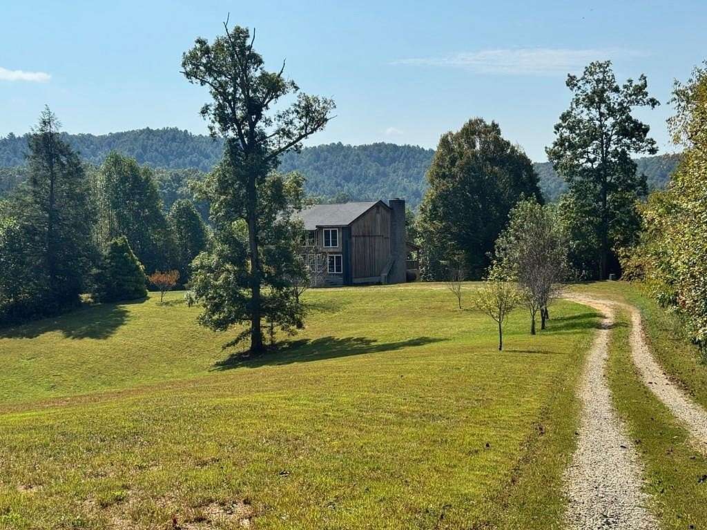 12.6 Acres of Land with Home for Sale in Mineral Bluff, Georgia