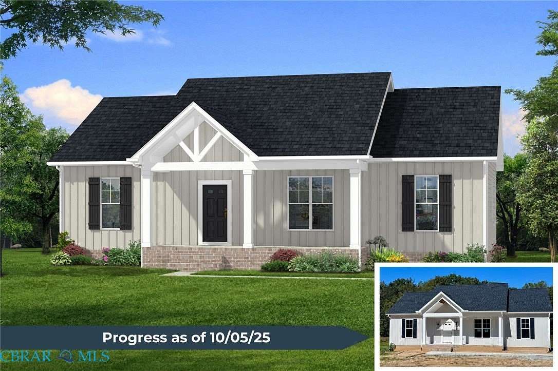 5.54 Acres of Residential Land with Home for Sale in Weems, Virginia