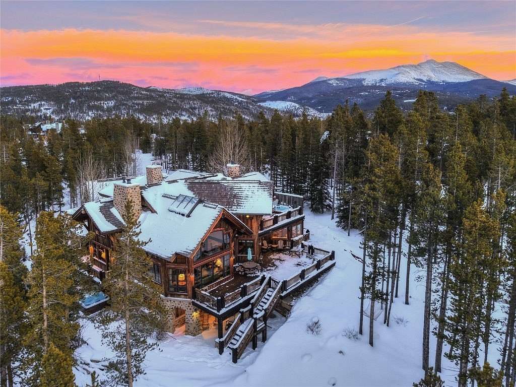 3.47 Acres of Residential Land with Home for Sale in Breckenridge, Colorado