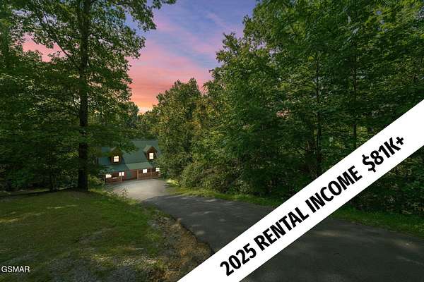 1.88 Acres of Residential Land with Home for Sale in Sevierville, Tennessee